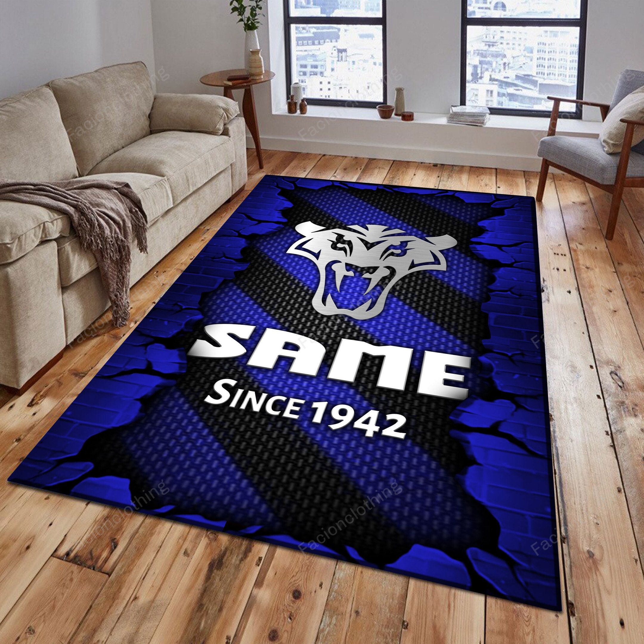 Sportswearmerch Same Tractor Personalized Rug For Fan