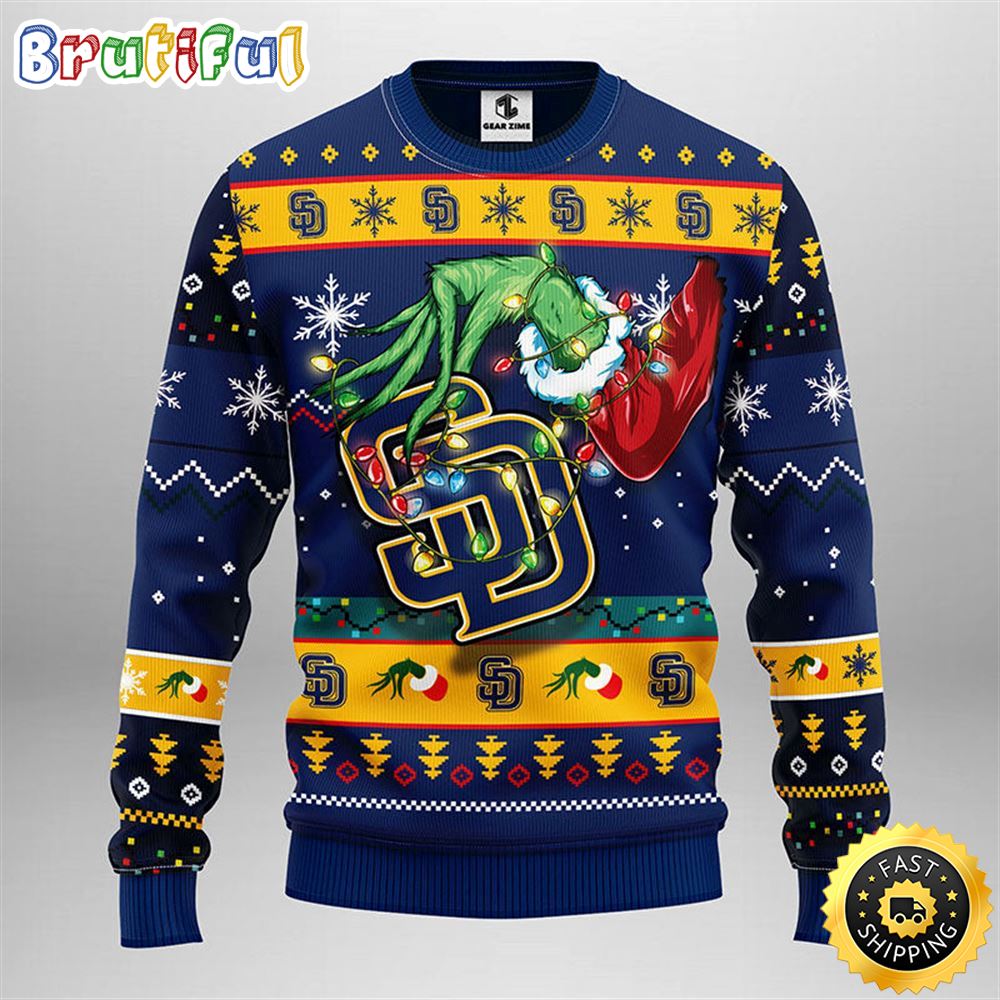 Sportswearmerch San Diego Padres MLB Christmas Sweater For Fan