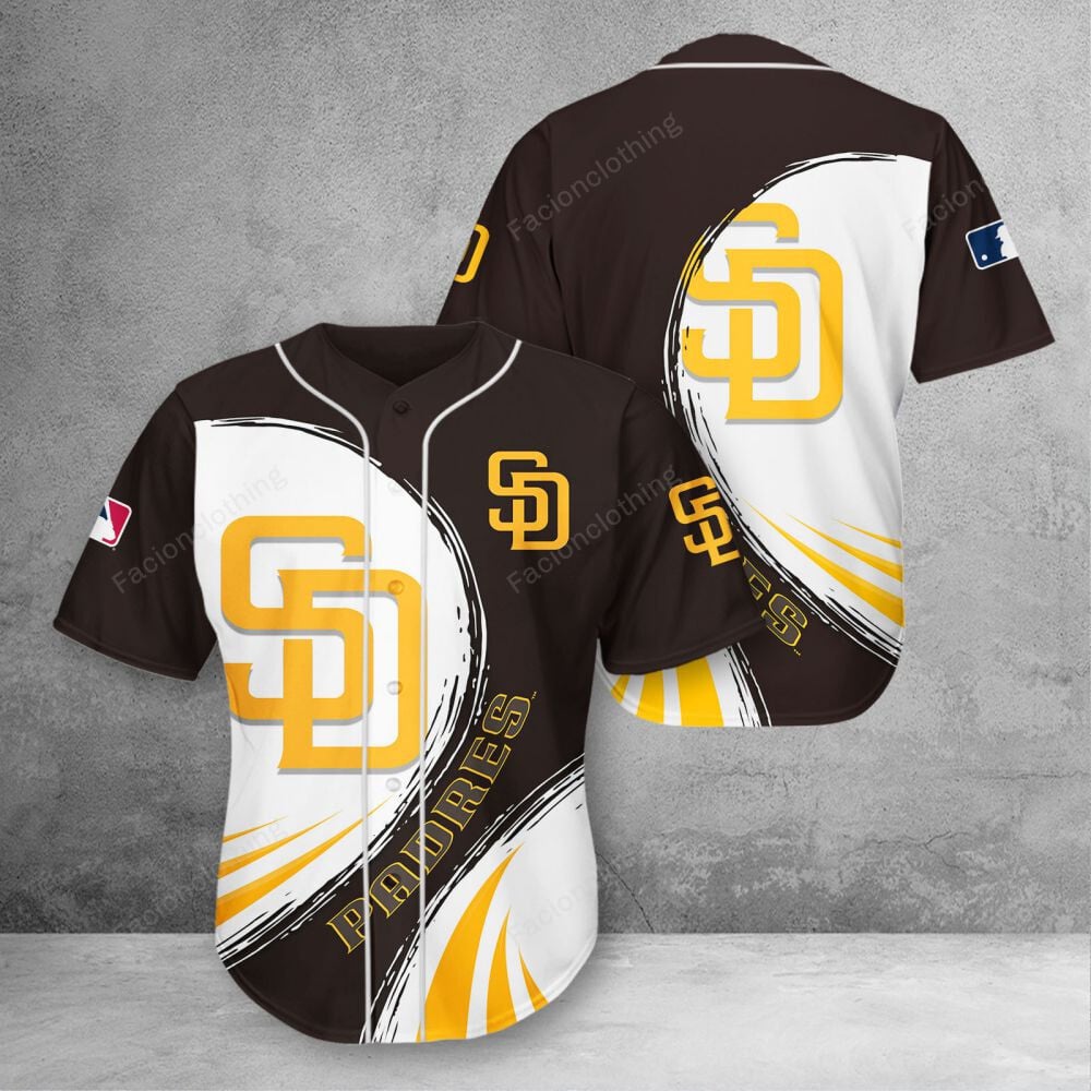 Sportswearmerch San Diego Padres MLB Personalized Jersey Shirt For Fan
