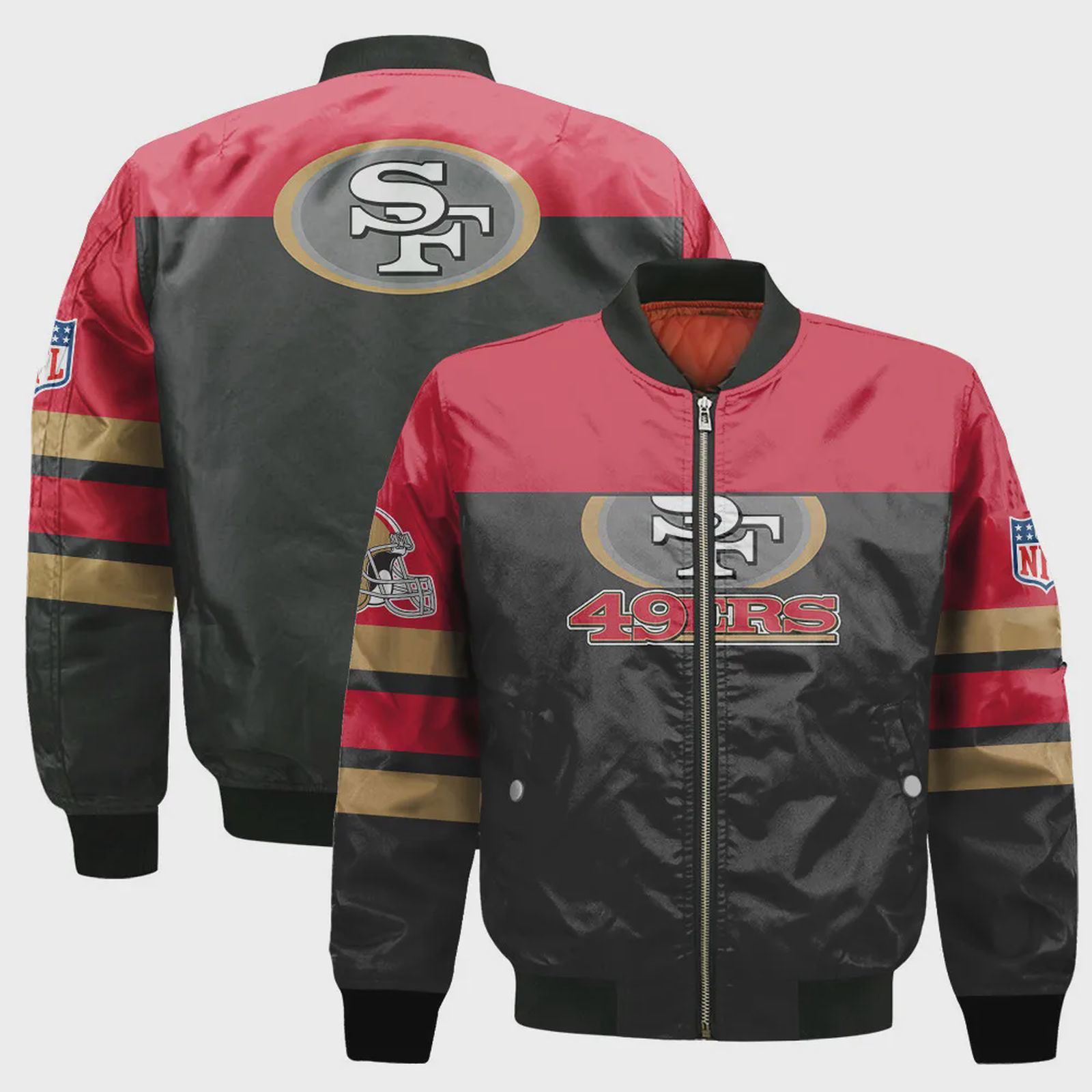 Sportswearmerch San Francisco 49ers NFL Bomber Jacket For Fan
