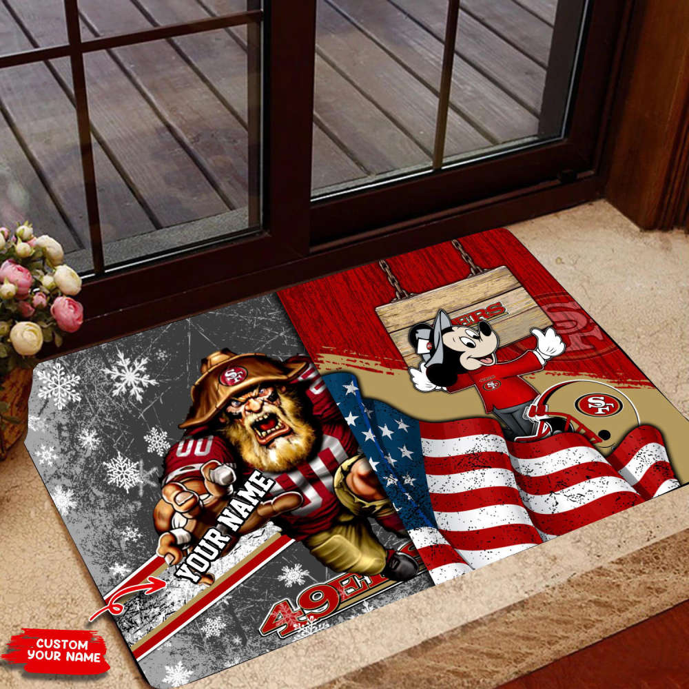 Sportswearmerch San Francisco 49ers NFL Doormat For Fan