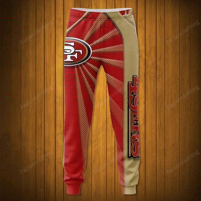 Sportswearmerch San Francisco 49ers NFL Long Pant Personalized For Fan