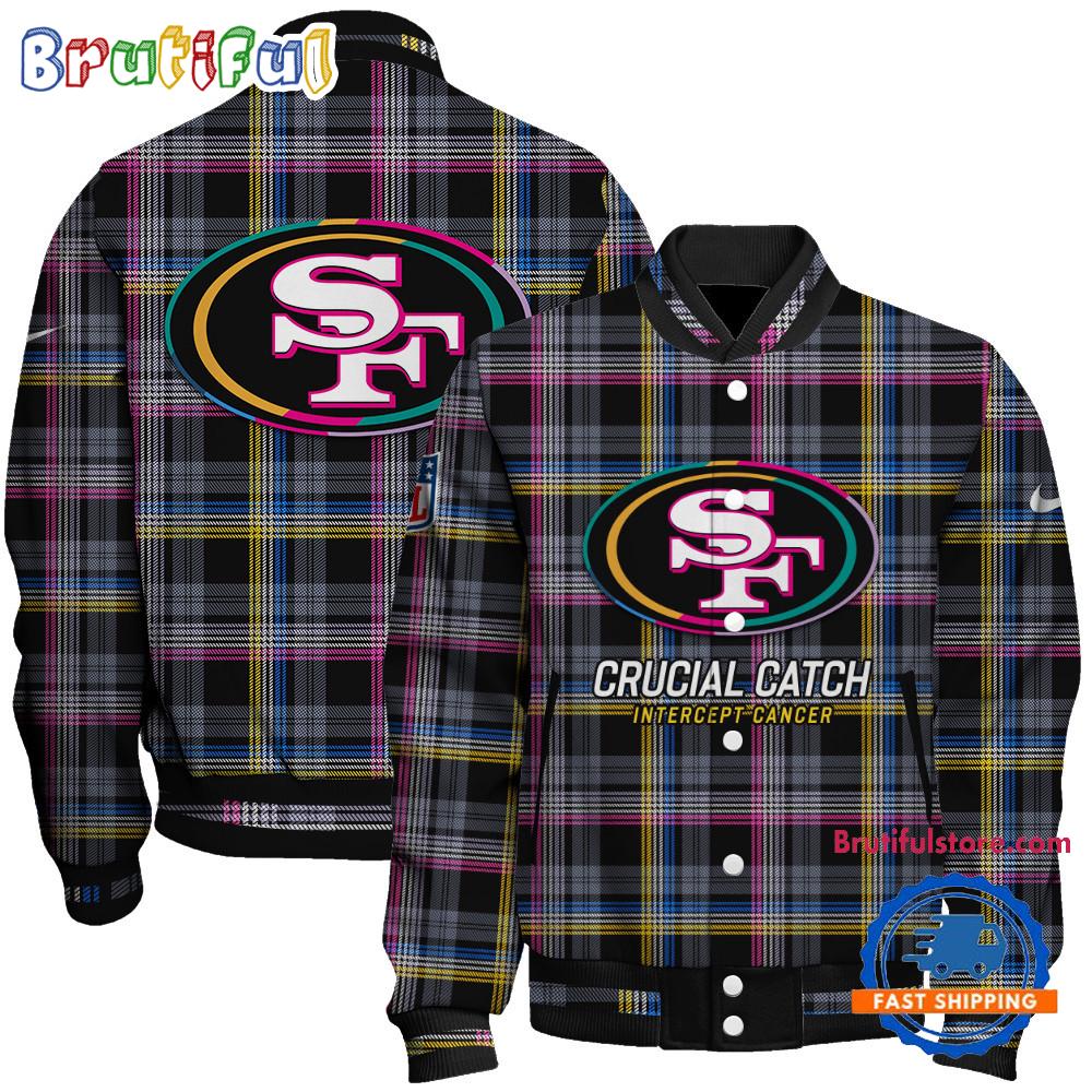 Sportswearmerch San Francisco 49ers NFL Personalized Baseball Jacket For Fan
