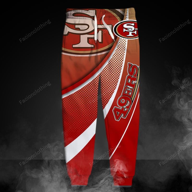 Sportswearmerch San Francisco 49ers NFL Personalized Long Pant For Fan