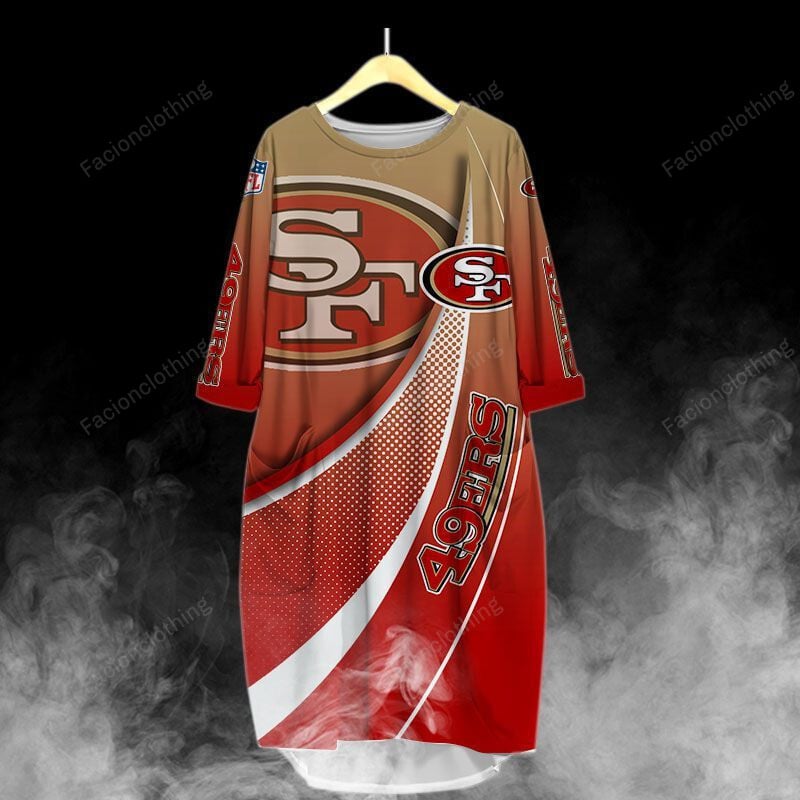 Sportswearmerch San Francisco 49ers NFL Personalized Pocket Tanktop For Fan