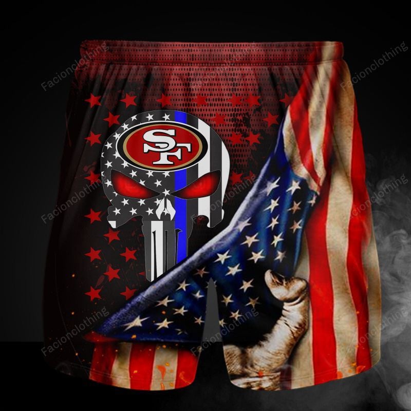 Sportswearmerch San Francisco 49ers NFL Personalized Short Pant For Fan