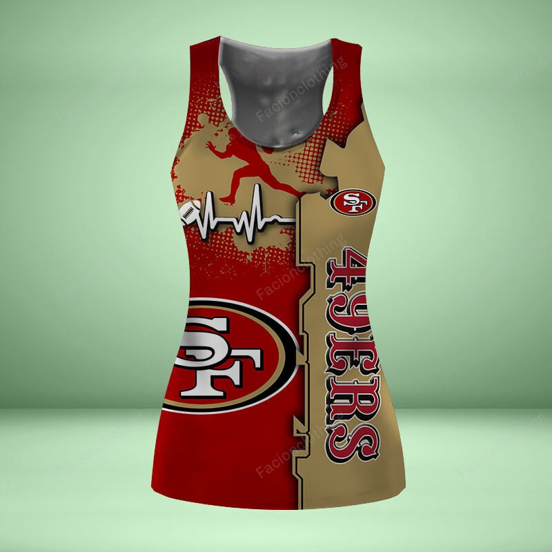Sportswearmerch San Francisco 49ers NFL Personalized Women Tanktop For Fan