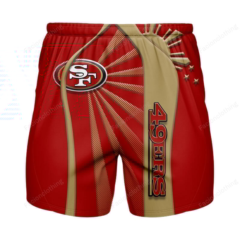 Sportswearmerch San Francisco 49ers NFL Short Pant Personalized For Fan