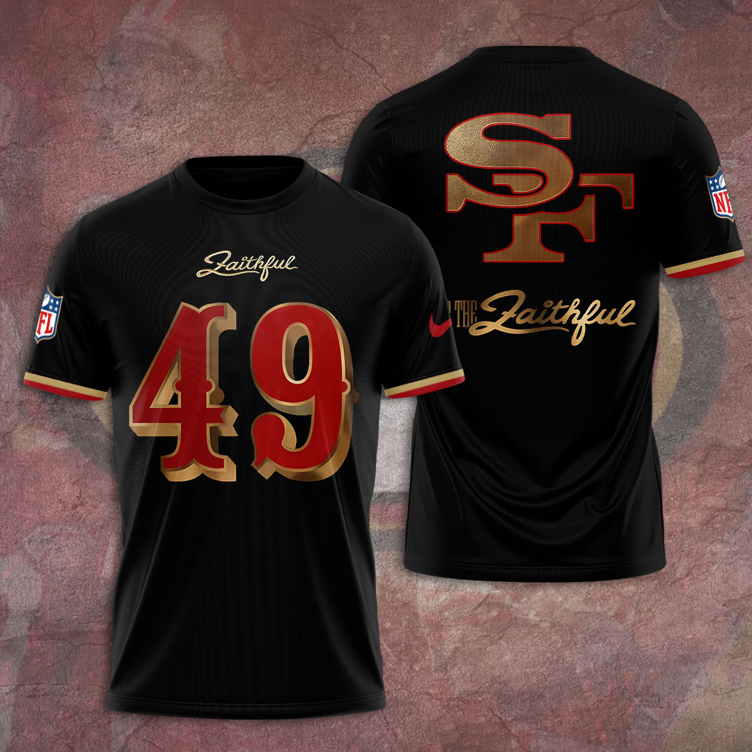 Sportswearmerch San Francisco 49ers NFLPersonalized T-shirt For Fan