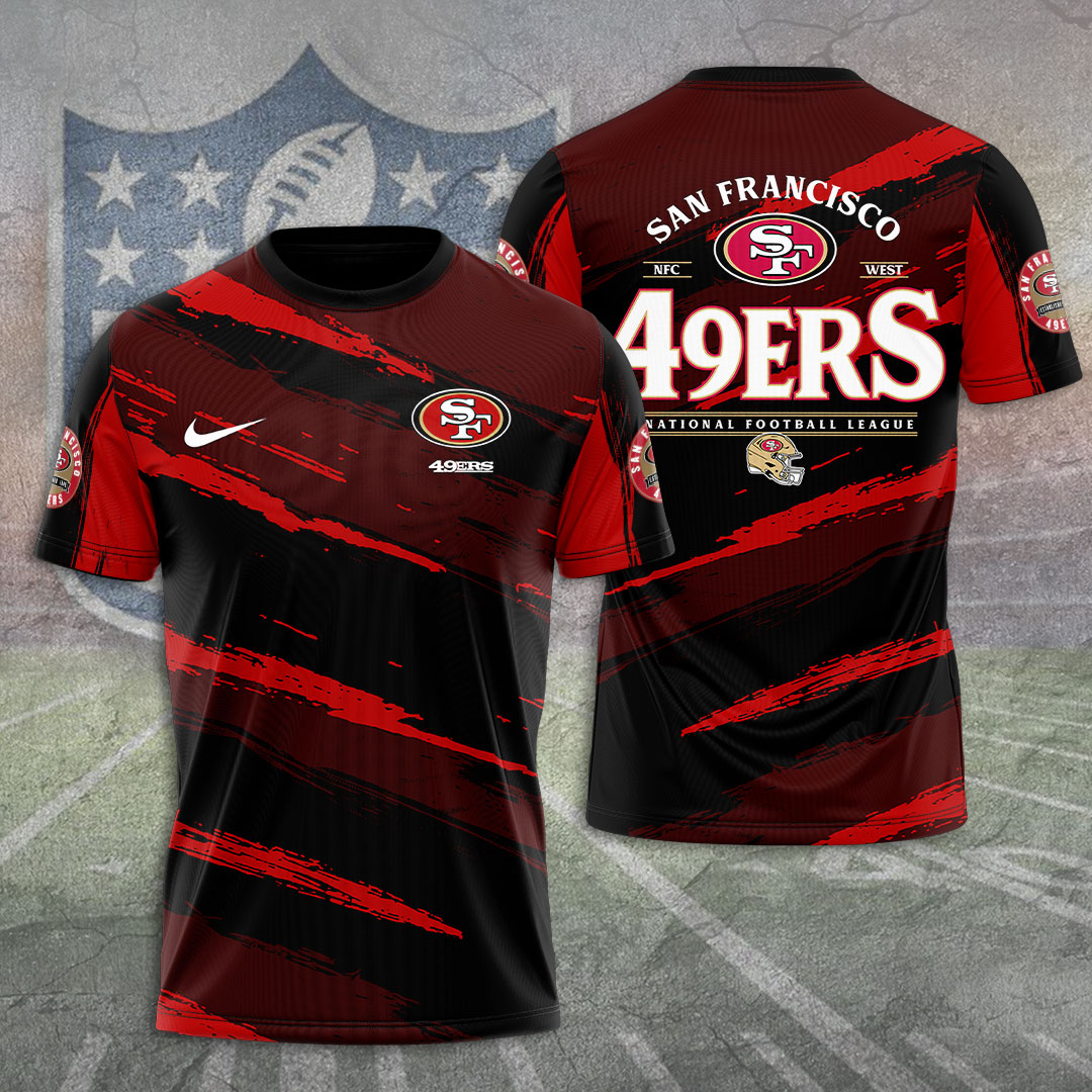 Sportswearmerch San Francisco 49ers NFLPersonalized T-shirt For Fan