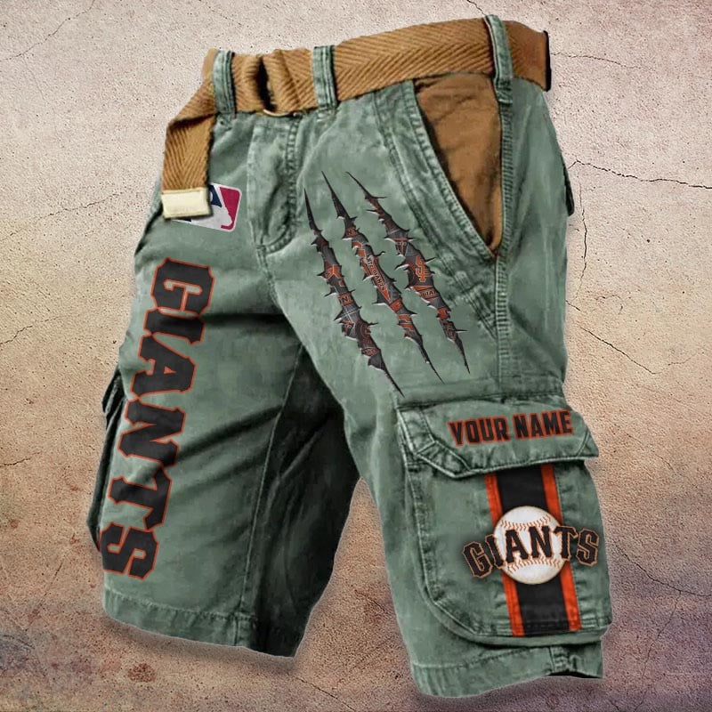 Sportswearmerch San Francisco Giants MLB Denim Short For Fan