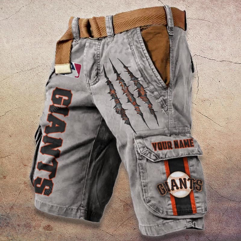 Sportswearmerch San Francisco Giants MLB Denim Short For Fan