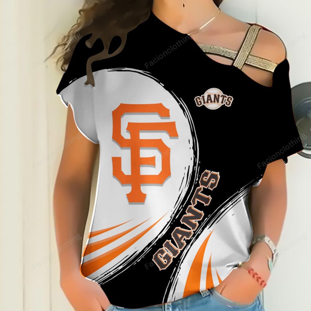Sportswearmerch San Francisco Giants MLB Personalized Strapless Short Sleeve For Fan