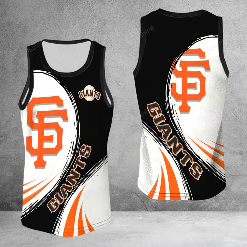 Sportswearmerch San Francisco Giants MLB Personalized Tanktop For Fan