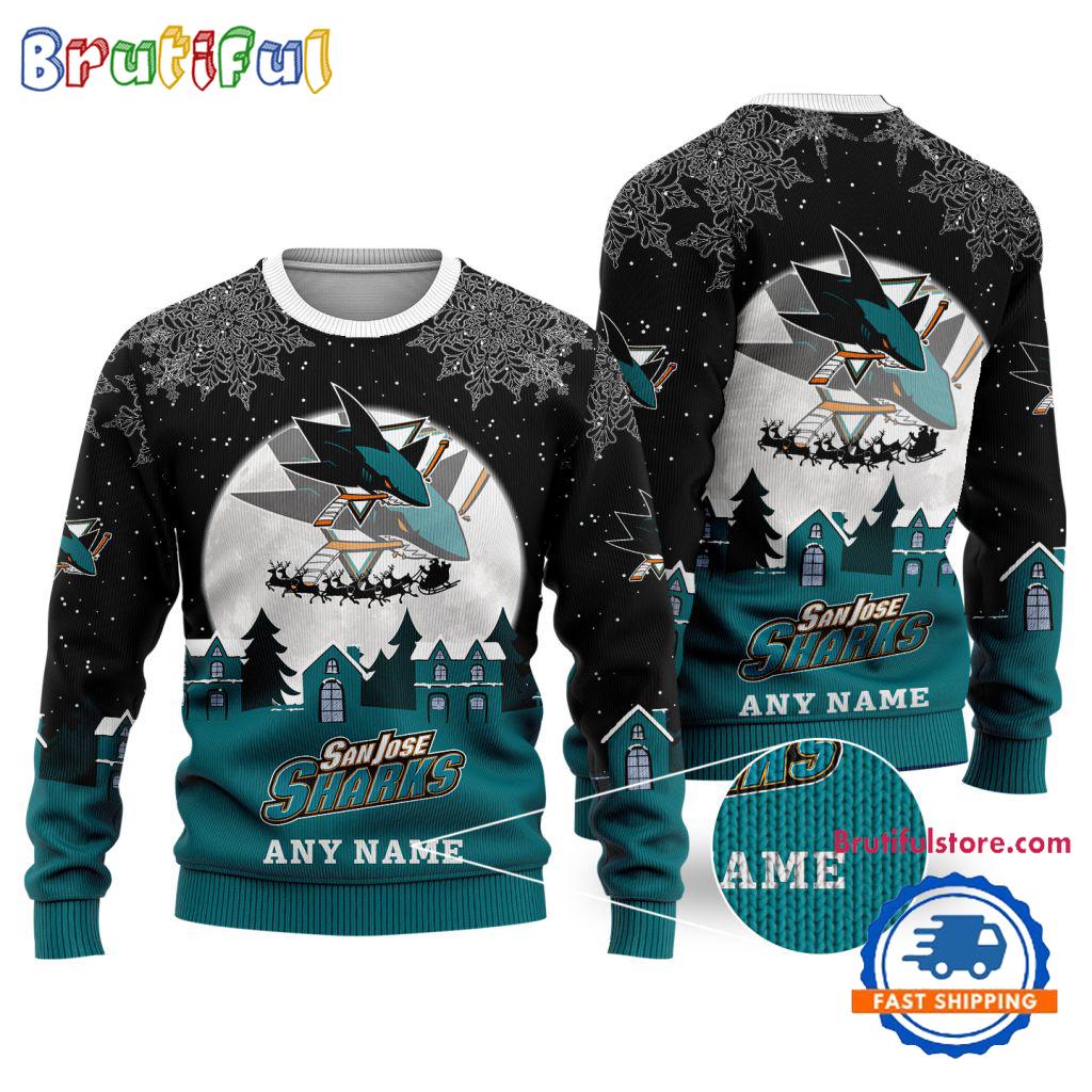 Sportswearmerch San Jose Sharks NHL Christmas Sweater For Fan