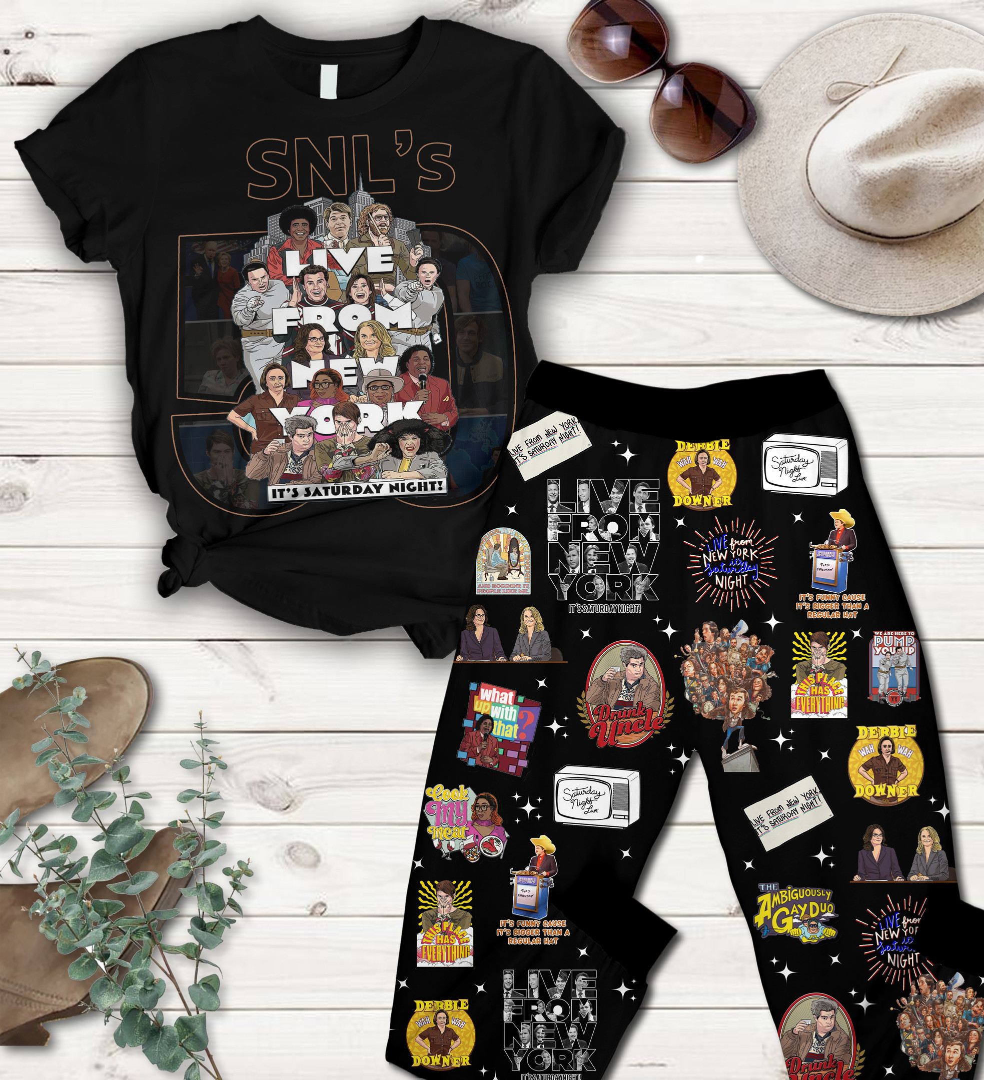 Sportswearmerch Saturday Night Live Pajamas Full Set Gifts For Fans