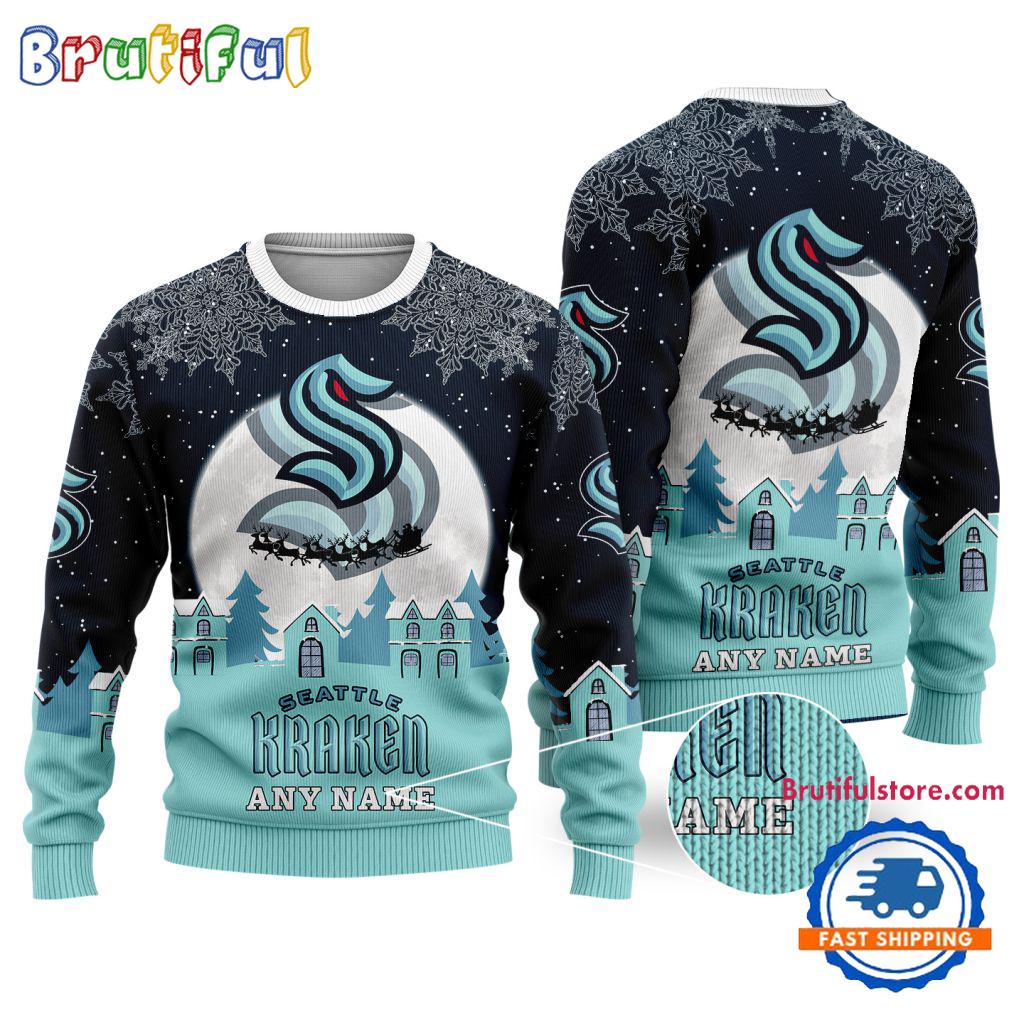 Sportswearmerch Seattle Kraken NHL Christmas Sweater For Fan