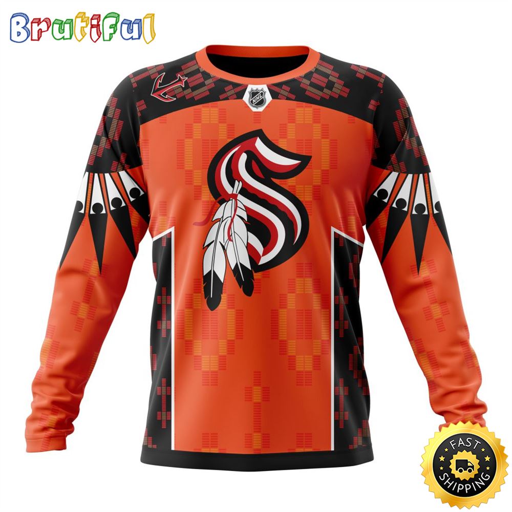 Sportswearmerch Seattle Kraken NHL Personalized Sweater For Fan