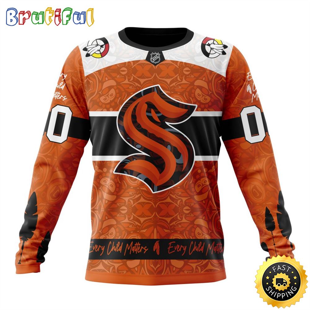 Sportswearmerch Seattle Kraken NHL Personalized Sweater For Fan