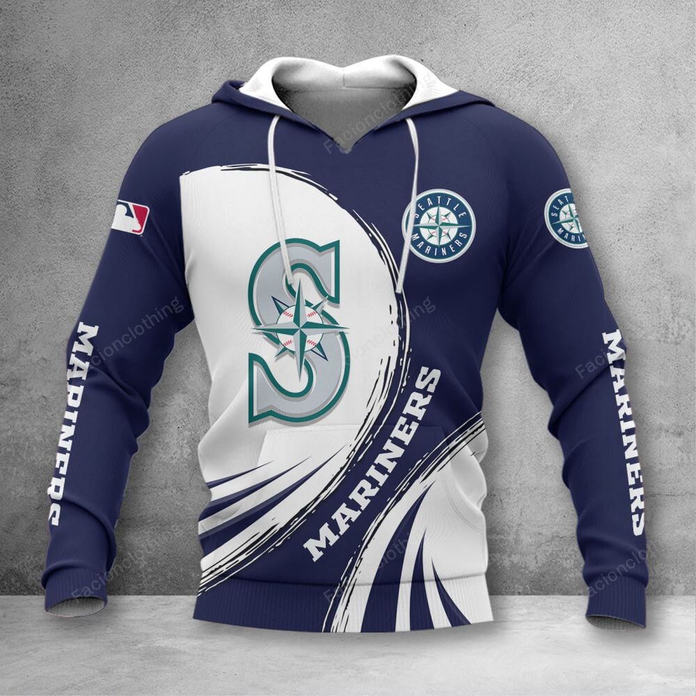 Sportswearmerch Seattle Mariners MLB Personalized Hoodie For Fan