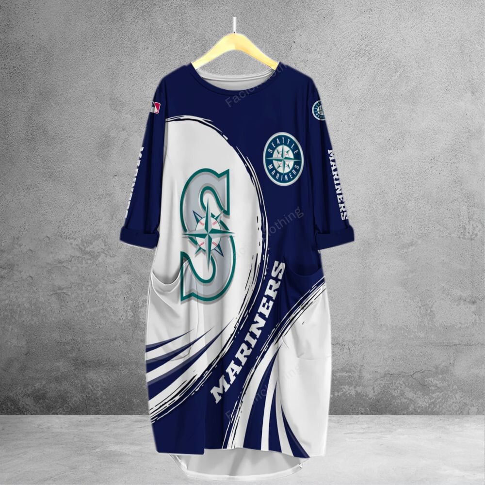 Sportswearmerch Seattle Mariners MLB Personalized Pocket Tanktop For Fan