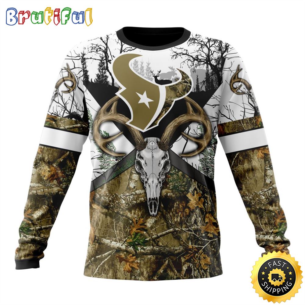 Sportswearmerch Houston Texans NFL Crewneck Sweater For Fan