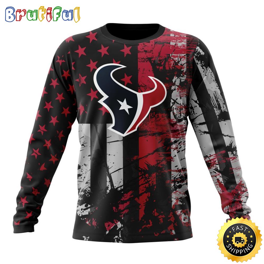 Sportswearmerch Houston Texans NFL Crewneck Sweater For Fan
