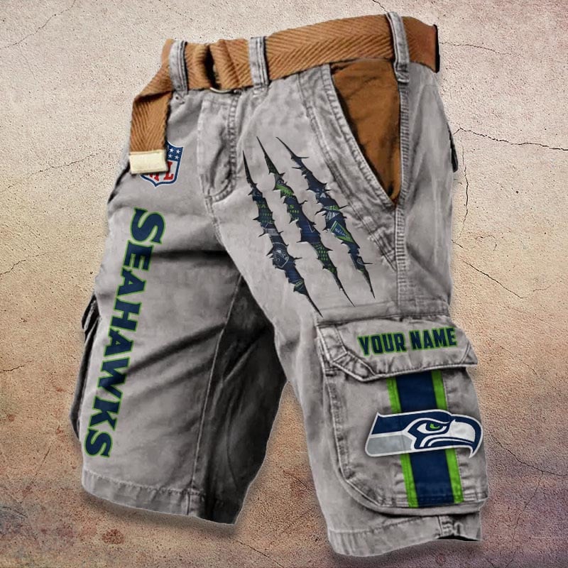 Sportswearmerch Seattle Seahawks NFL Denim Short For Fan