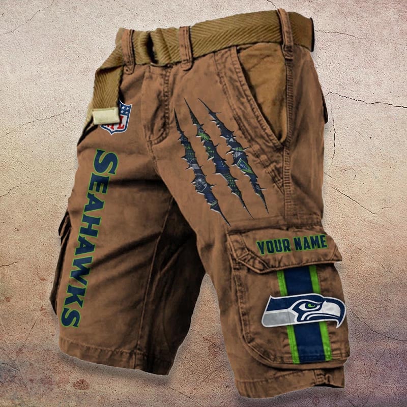 Sportswearmerch Seattle Seahawks NFL Denim Short For Fan