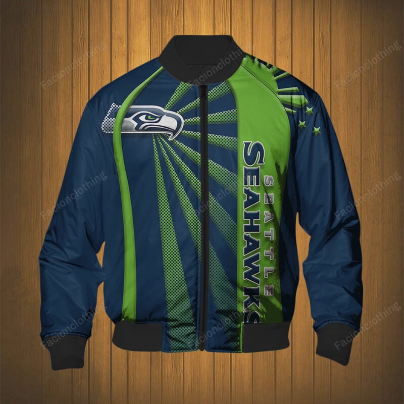 Sportswearmerch Seattle Seahawks NFL NFL,Bomber Jacket Personalized For Fan