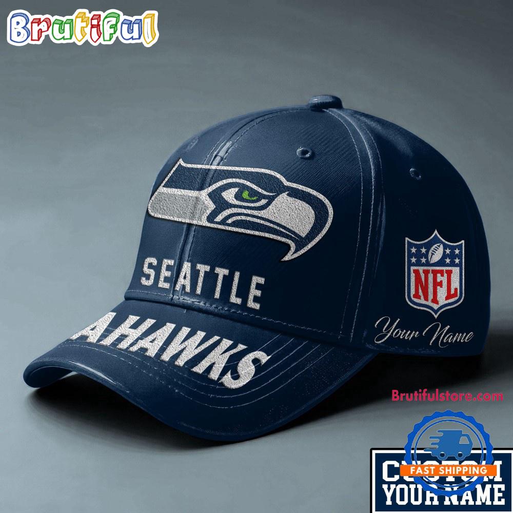 Sportswearmerch Seattle Seahawks NFL Personalized Classic Cap For Fan