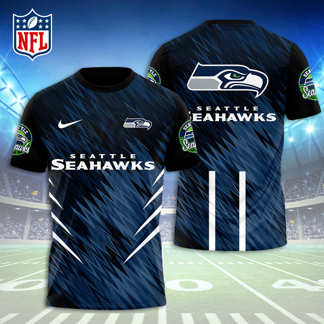 Sportswearmerch Seattle Seahawks NFL Personalized T-shirt For Fan