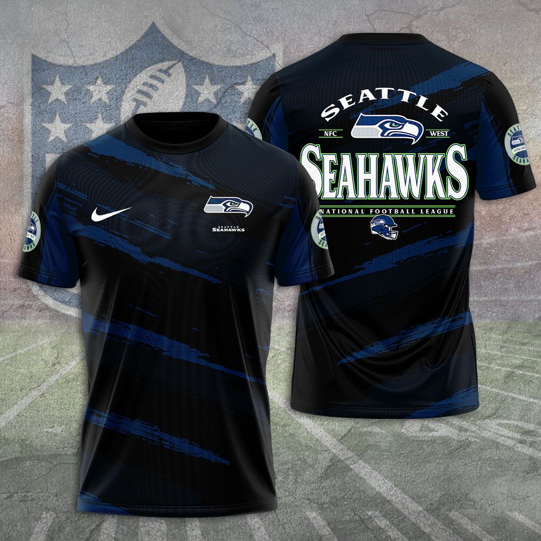 Sportswearmerch Seattle Seahawks NFL Personalized T-shirt For Fan