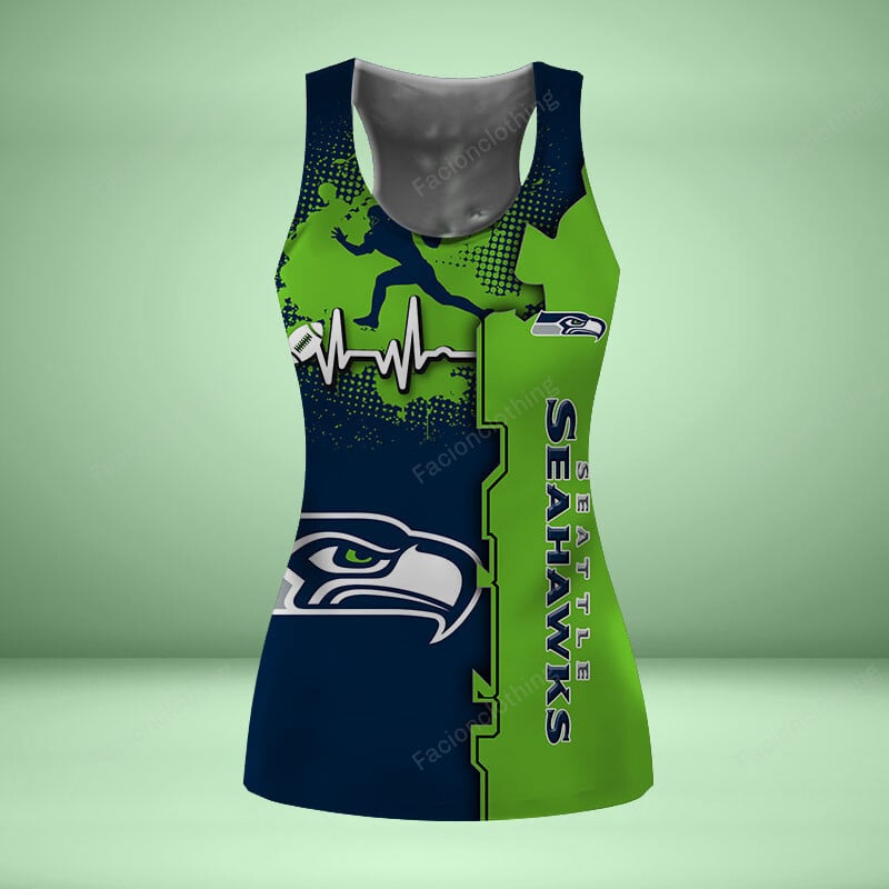 Sportswearmerch Seattle Seahawks NFL Personalized Women Tanktop For Fan