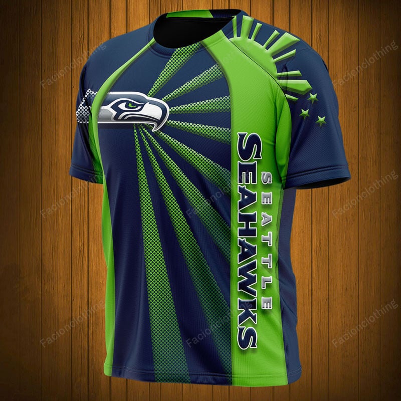 Sportswearmerch Seattle Seahawks NFL T-shirt Personalized For Fan