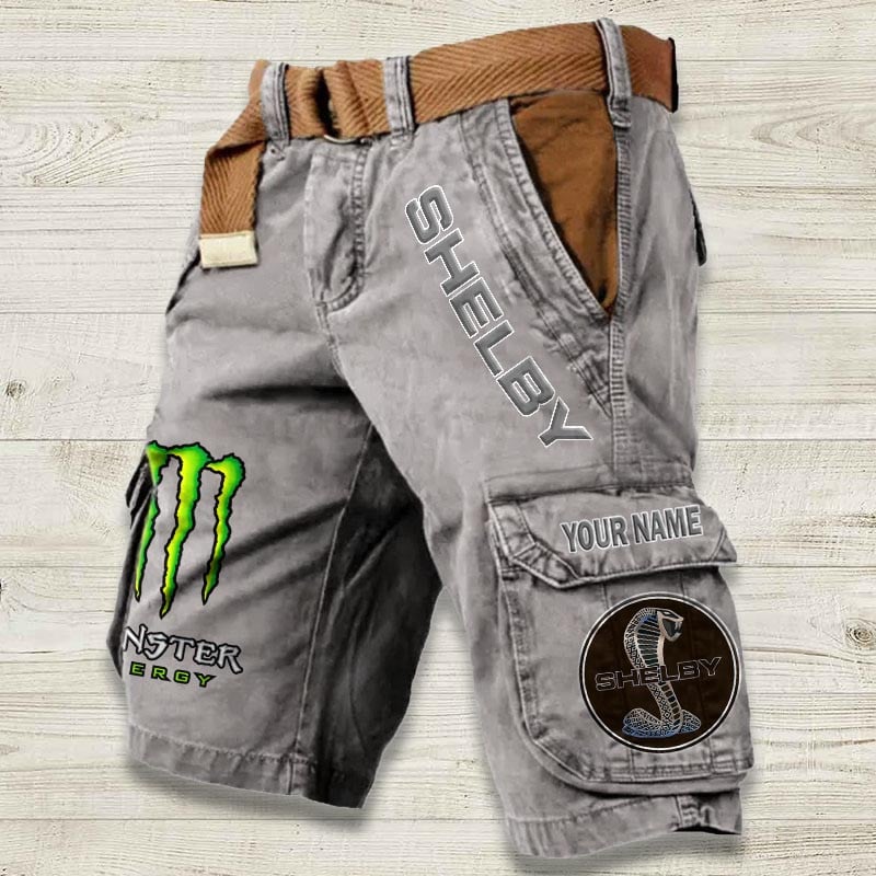 Sportswearmerch Shelby Car Denim Short For Fan