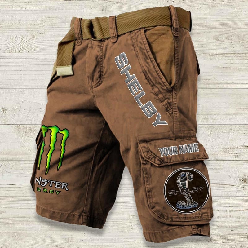 Sportswearmerch Shelby Car Denim Short For Fan