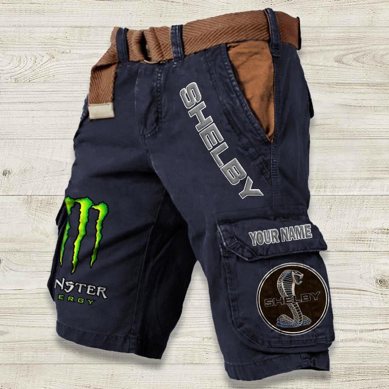 Sportswearmerch Shelby Car Denim Short For Fan