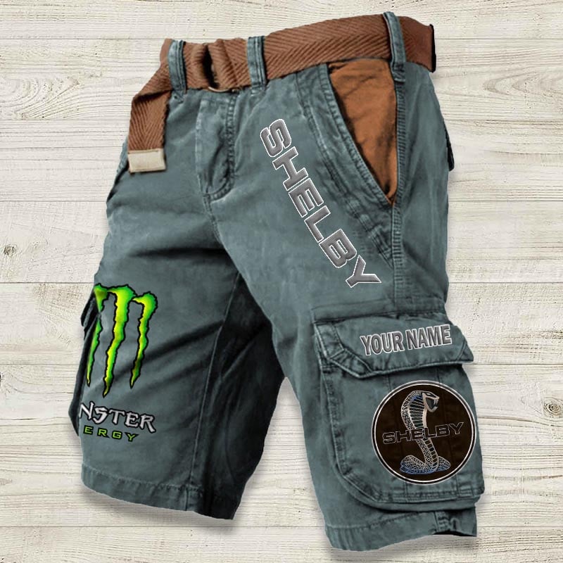 Sportswearmerch Shelby Car Denim Short For Fan