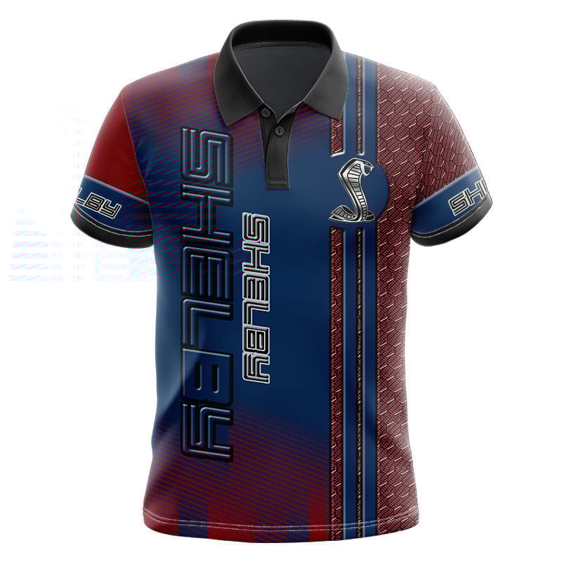 Sportswearmerch Shelby Car Personalized Fashion Polo Shirt For Fan