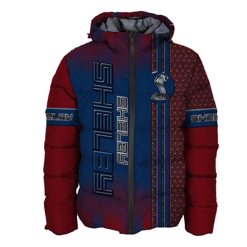 Sportswearmerch Shelby Car Personalized Fashion Puffer Jacket For Fan