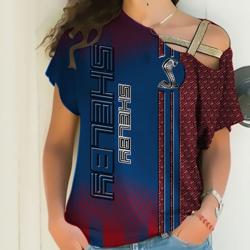 Sportswearmerch Shelby Car Personalized Fashion Strapless Short Sleeve For Fan