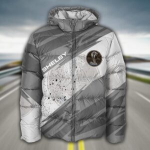 Sportswearmerch Shelby Car Puffer Jacket For Fan