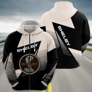 Sportswearmerch Shelby Car Zip Hoodie For Fan
