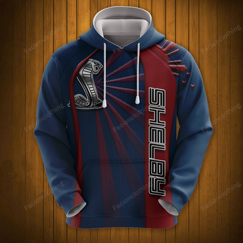 Sportswearmerch Shelby Mustang Car Personalized Fashion Hoodie For Fan