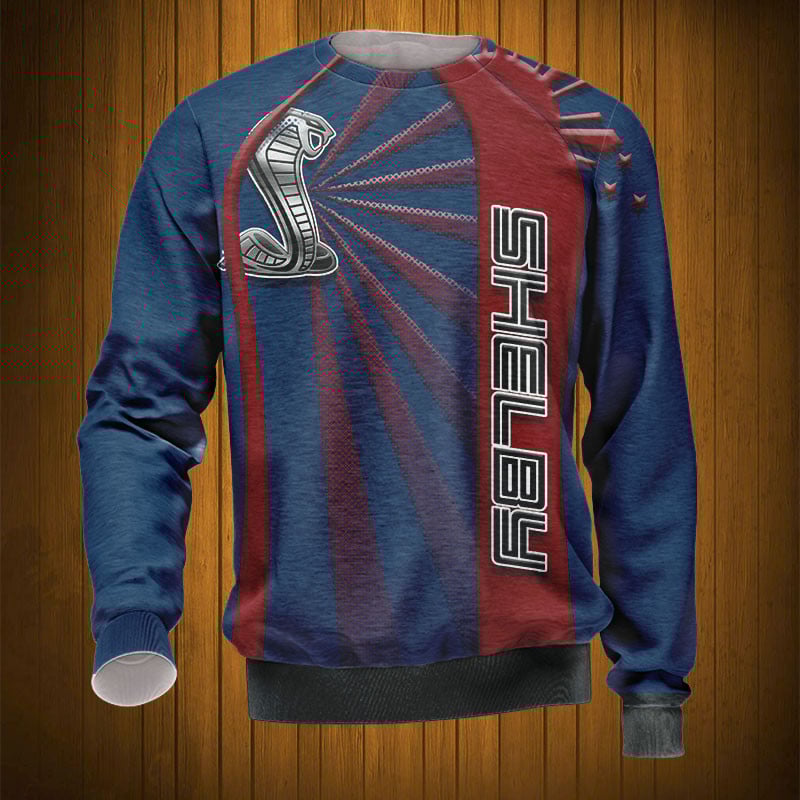 Sportswearmerch Shelby Mustang Car Personalized Fashion Sweater For Fan