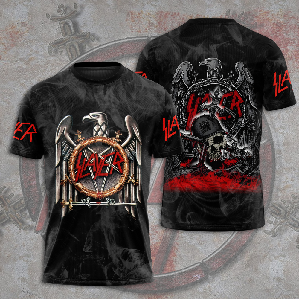 Sportswearmerch Slayer Music Personalized T-shirt For Fan