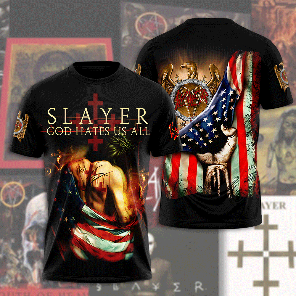 Sportswearmerch Slayer Music Personalized T-shirt For Fan