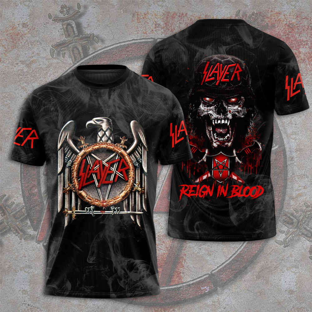 Sportswearmerch Slayer Music Personalized T-shirt For Fan