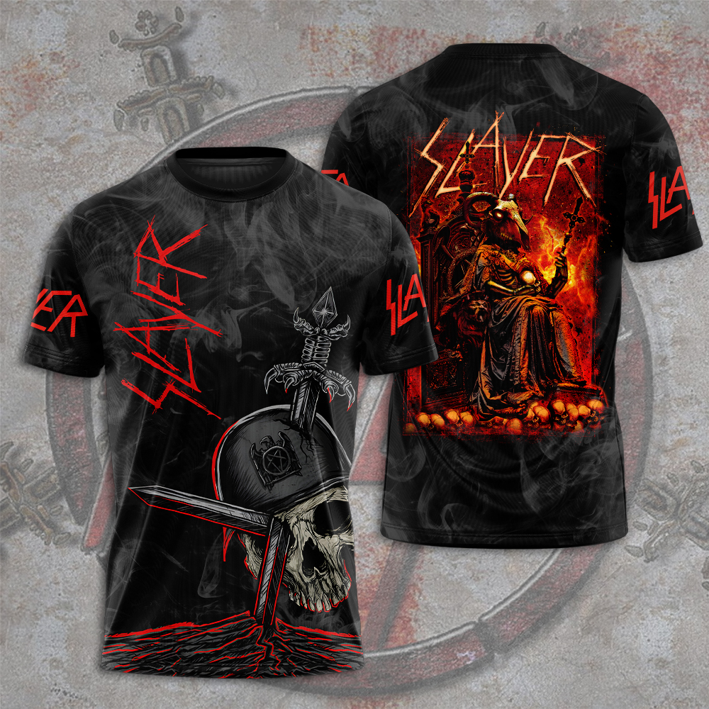 Sportswearmerch Slayer Music Personalized T-shirt For Fan